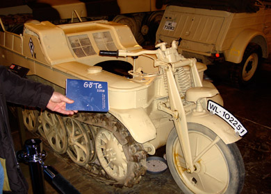 Patton Museum Ketten-Motorrad